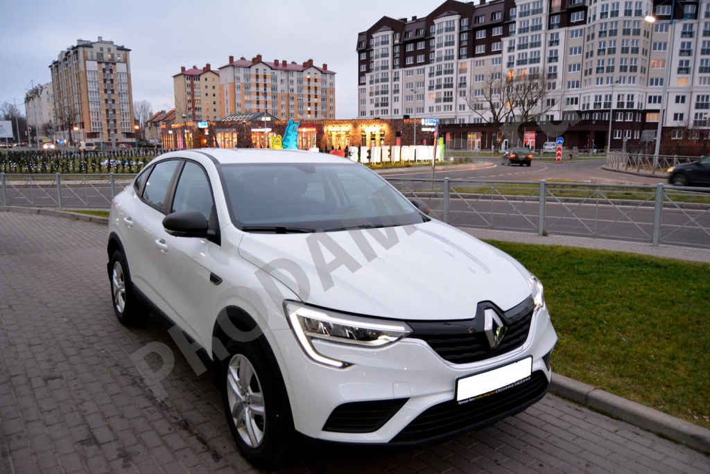 Аренда автомобиля Renault Arkana, Kia Soul, Hyundai Solaris, Chevrolet Cobalt и др.
