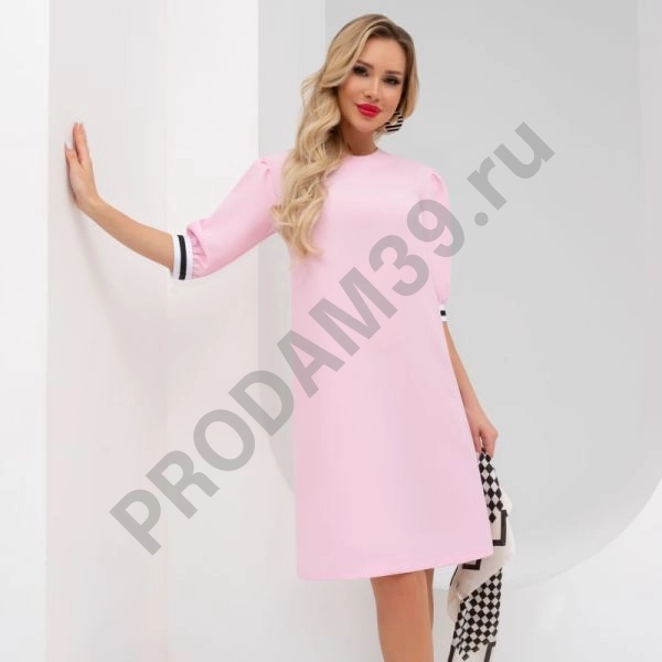 Платье В авангарде (розовый латте)