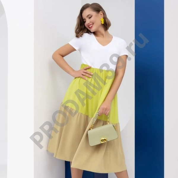 Платье Воздушная стихия (солнечный луч)