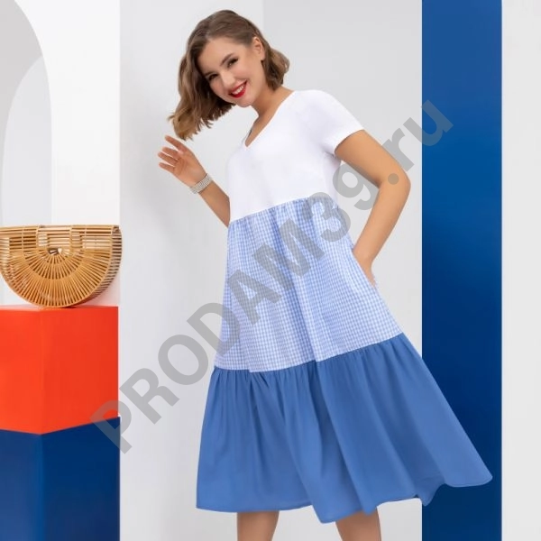 Платье Воздушная стихия (блю)