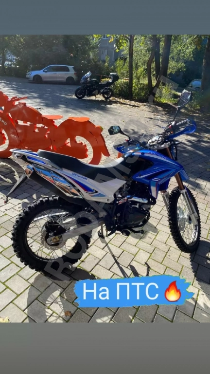 Мотоцикл 21/18 XR250 ENDURO (172FMM) с ПТС