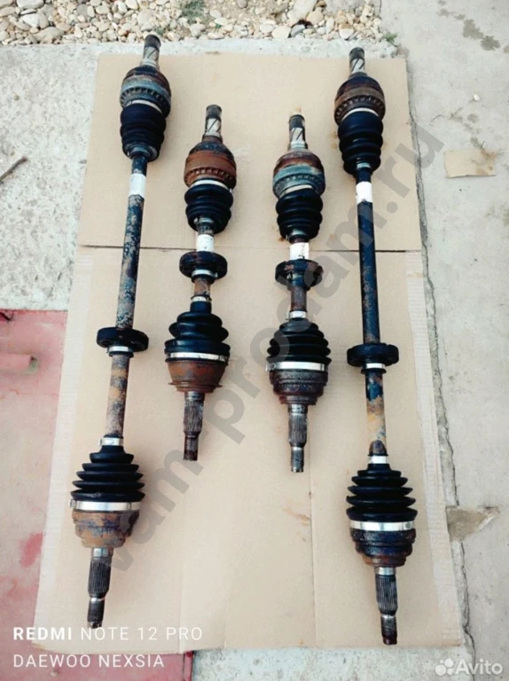 Приводы (Гранаты) Daewoo Nexsia