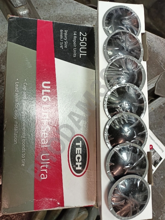 Грибки с ножкой диаметром 7 мм для ремонта подготовленного прокола диаметром до 6 мм