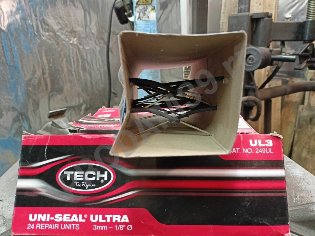 Грибки с ножкой диаметром 3,5 мм для ремонта подготовленного прокола до 3 мм