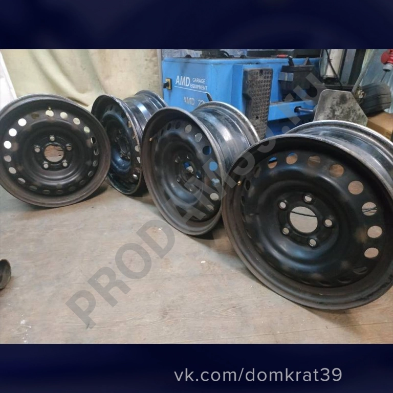 Штампованные диски R15 Renault Megan3