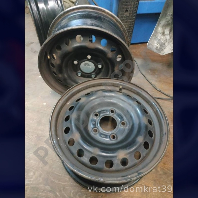 Штампованные диски R15 Renault Megan3