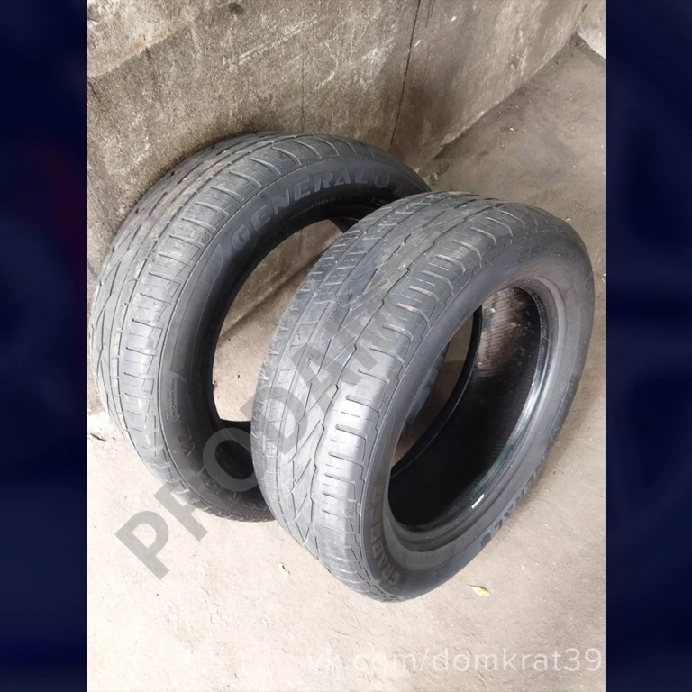 Летние шины General 255/55 R19
