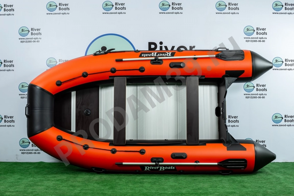 Лодка ПВХ RiverBoats RB — 390 (Киль + алюминиевый пол)