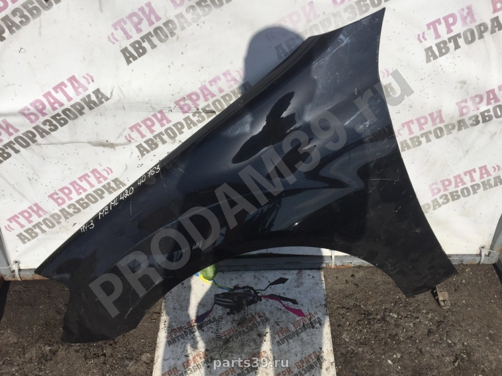Крыло переднее левое на Mercedes-Benz M-Класс W164 05-08