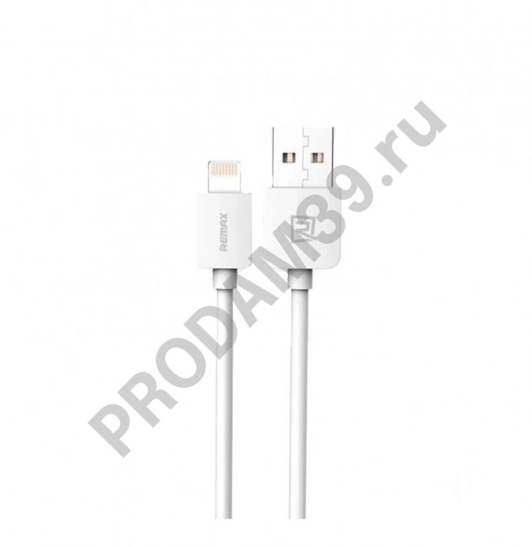 Кабель Remax USB to Lightning 2M белый