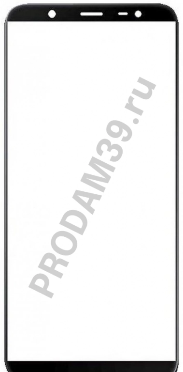 Стекло защитное для Samsung J8 2018 5D черное OEM