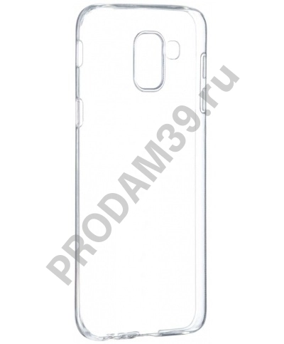 Чехол-накладка для Samsung Galaxy J6, BORASCO, прозрачный