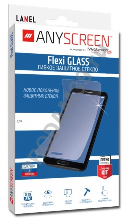 Стекло защитное для Nokia 7.1, Lamel Flexi GLASS