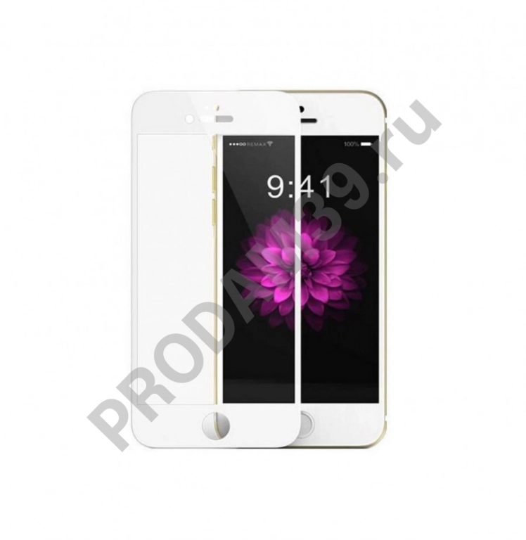 Стекло защитное для iPhone 7/8 белое, MOFI