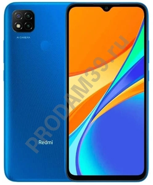 Смартфон Xiaomi Redmi 9C NFC 3/64Gb, синий