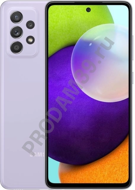 Смартфон Samsung Galaxy A52 4/128GB, лаванда