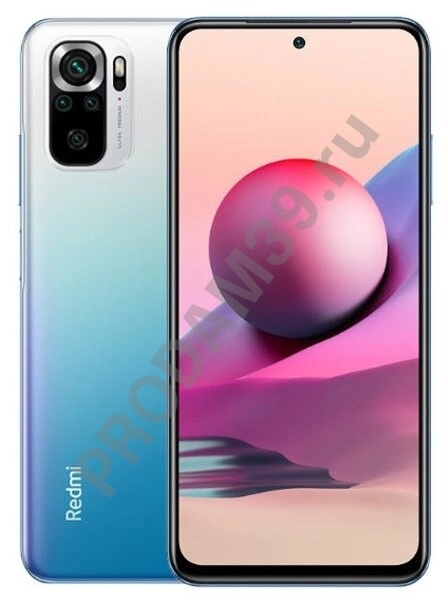 Смартфон Xiaomi Redmi Note 10S 6/64Gb, синий