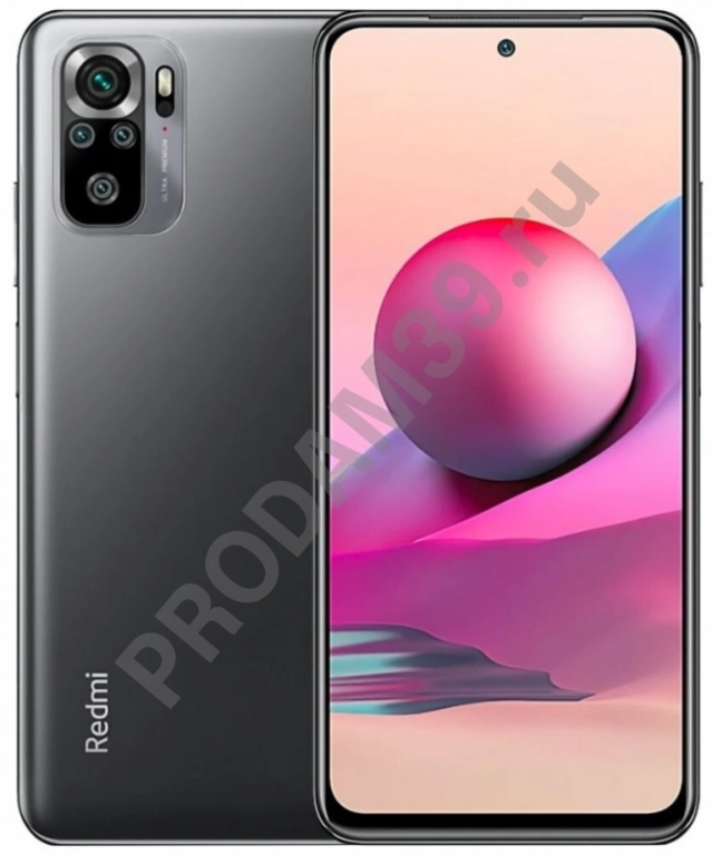 Смартфон Xiaomi Redmi Note 10S 6/64Gb, серый