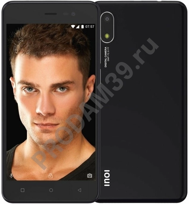 Смартфон INOI 2 2021 8GB черный