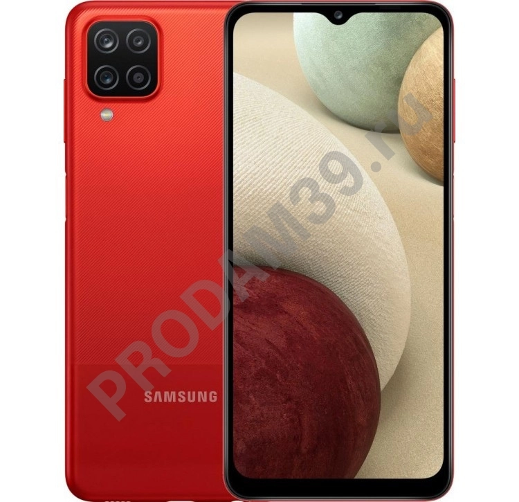 Смартфон Samsung Galaxy A12 (SM-A127) 32GB 2-SIM красный