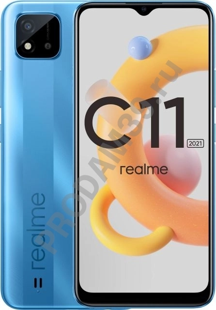 Смартфон Realme C11 2021 2/32GB, синий
