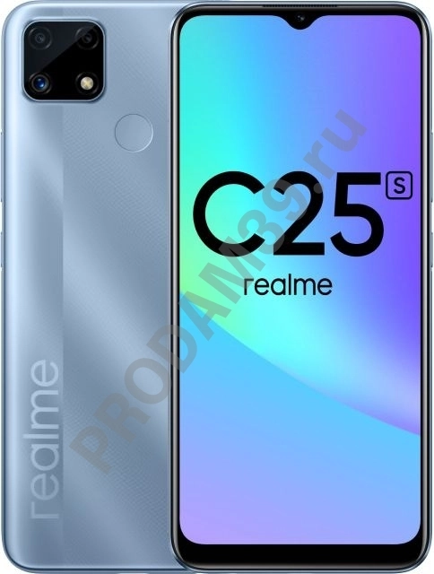 Смартфон Realme C25S 4/128GB, синий