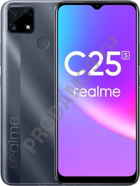 Смартфон Realme C25S 4/128GB, серый
