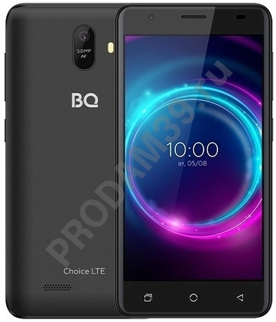 Смартфон BQ 5046L Choice LTE, черный графит
