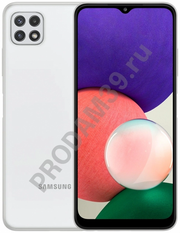 Смартфон Samsung Galaxy A22s 5G 128GB белый