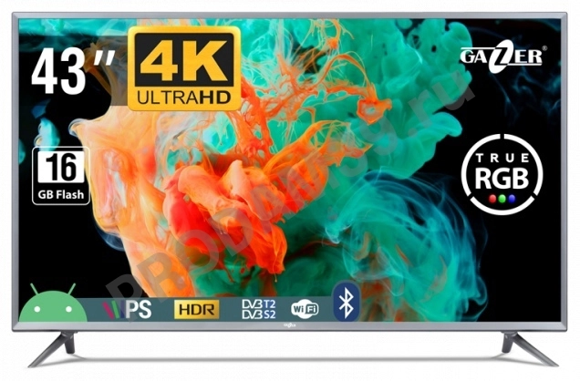Телевизор Gazer TV43-US2G, 43