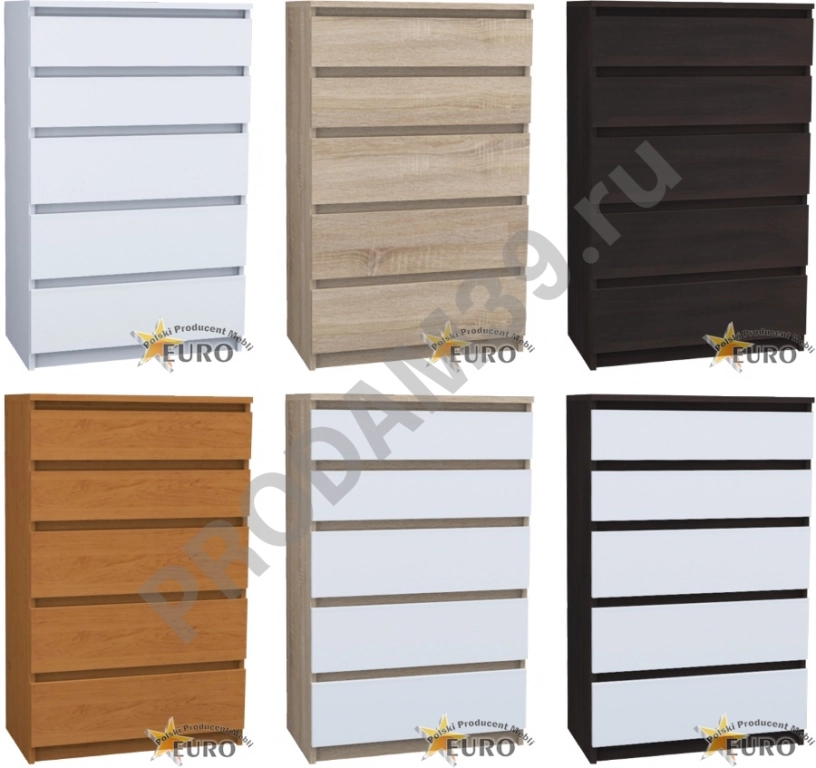 Комод без ручек 