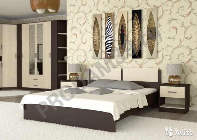 Кровать двуспальная 