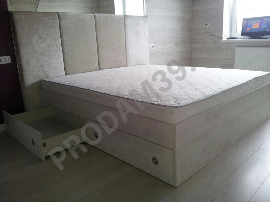 Кровать Happy 4 выдвижных ящика