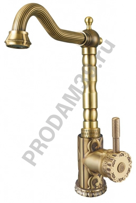 Смеситель для кухни ZorG серии Antic A 109K-BR