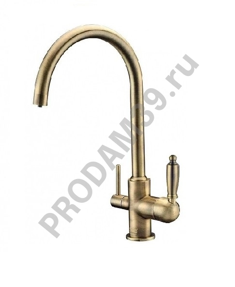 Смеситель для кухни под фильтр Zorg ZR 317 YF-33 BR БРОНЗА