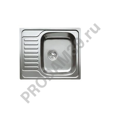 HB5065 кухонная мойка с крылом глянцевая 650*500*180мм