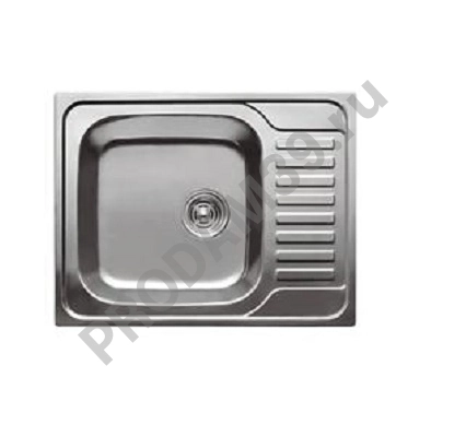 HBD4858 кухонная мойка с крылом декор 580*485*180мм