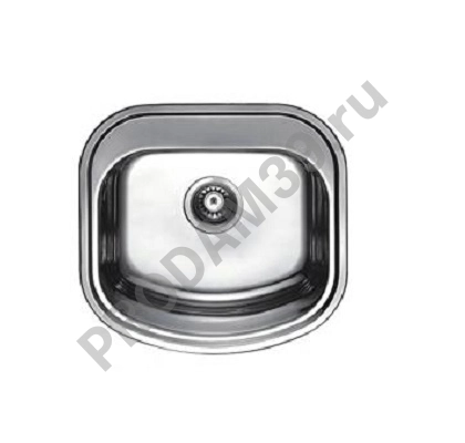 HBS4749 кухонная мойка матовая 490х470х180 мм