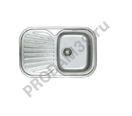 HBS4874 кухонная мойка матовая 740*480*180мм