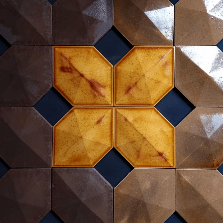 Дизайнерская плитка ручной работы, модель 