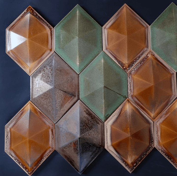 Дизайнерская плитка ручной работы, модель 