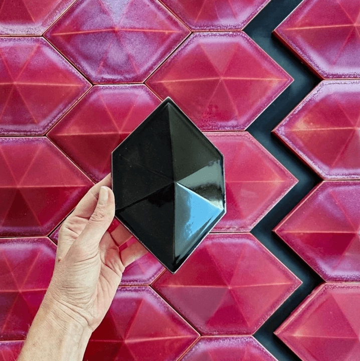 Дизайнерская плитка ручной работы, модель 