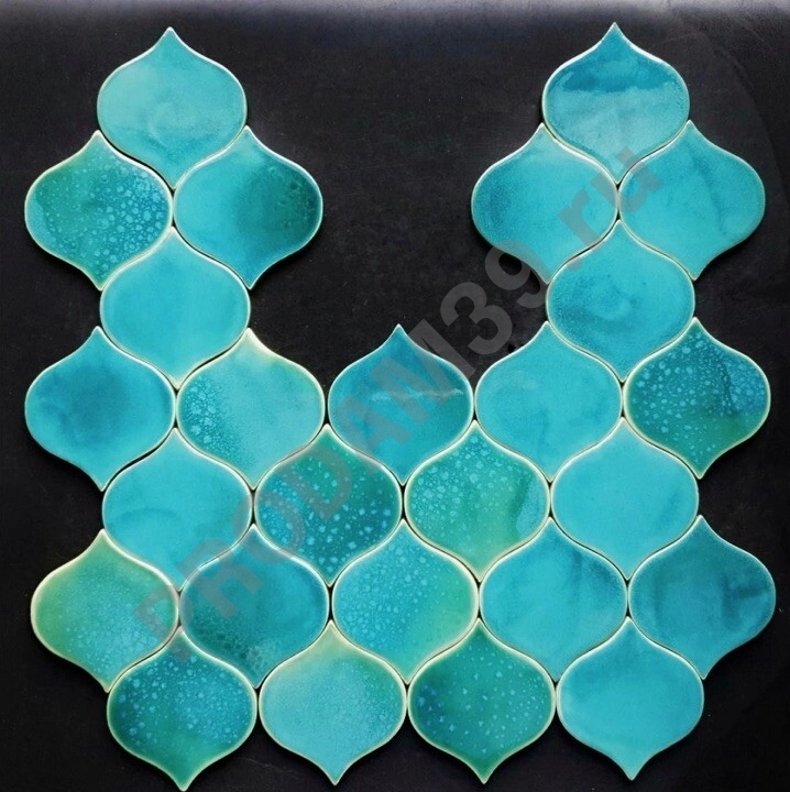 Дизайнерская плитка ручной работы, модель 