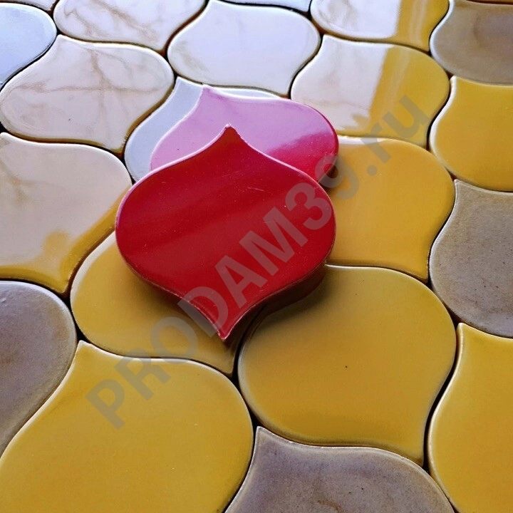 Дизайнерская плитка ручной работы, модель 