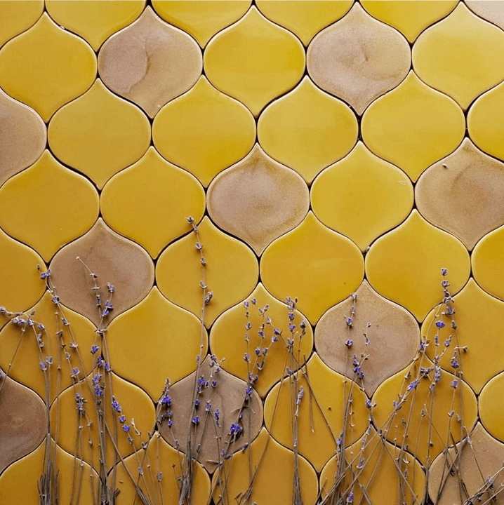 Дизайнерская плитка ручной работы, модель 