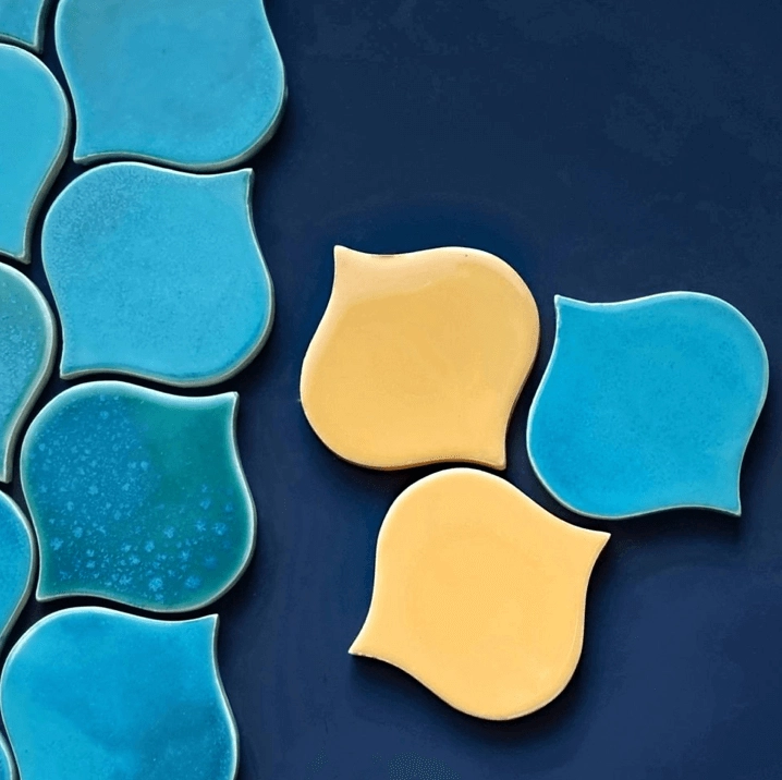 Дизайнерская плитка ручной работы, модель 