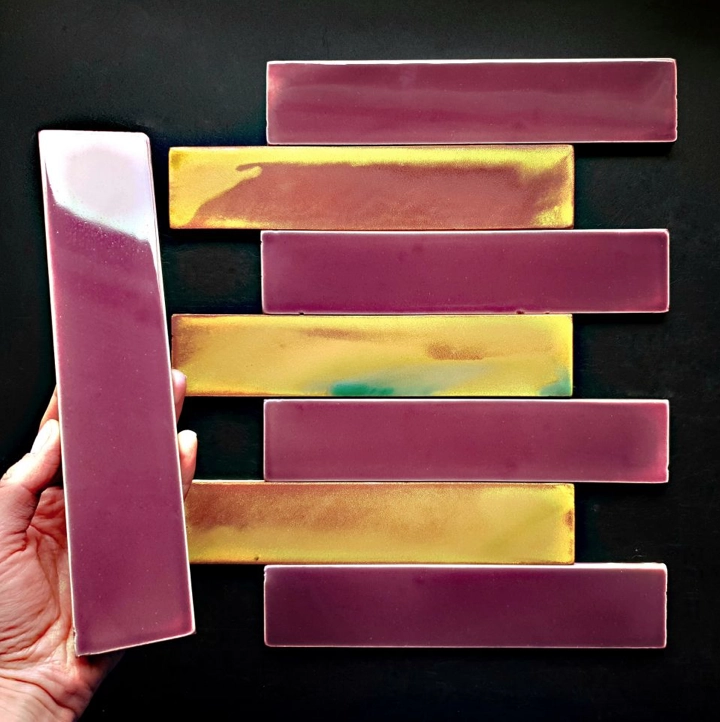 Дизайнерская плитка ручной работы, модель 