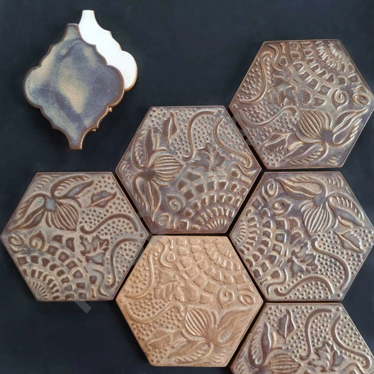 Дизайнерская плитка ручной работы, модель 