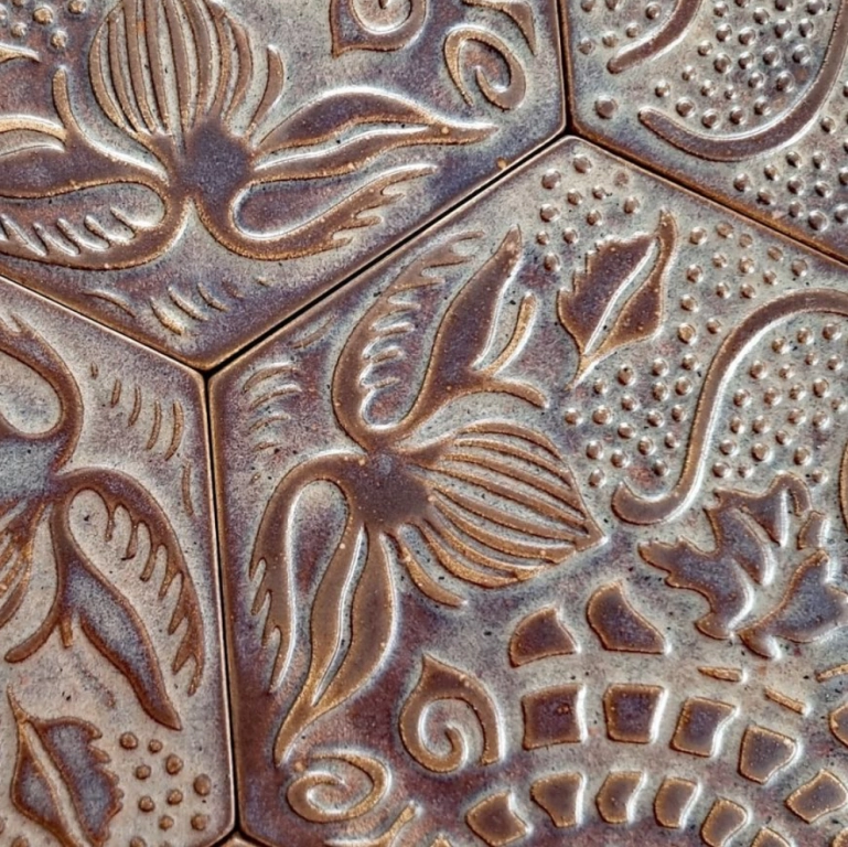 Дизайнерская плитка ручной работы, модель 