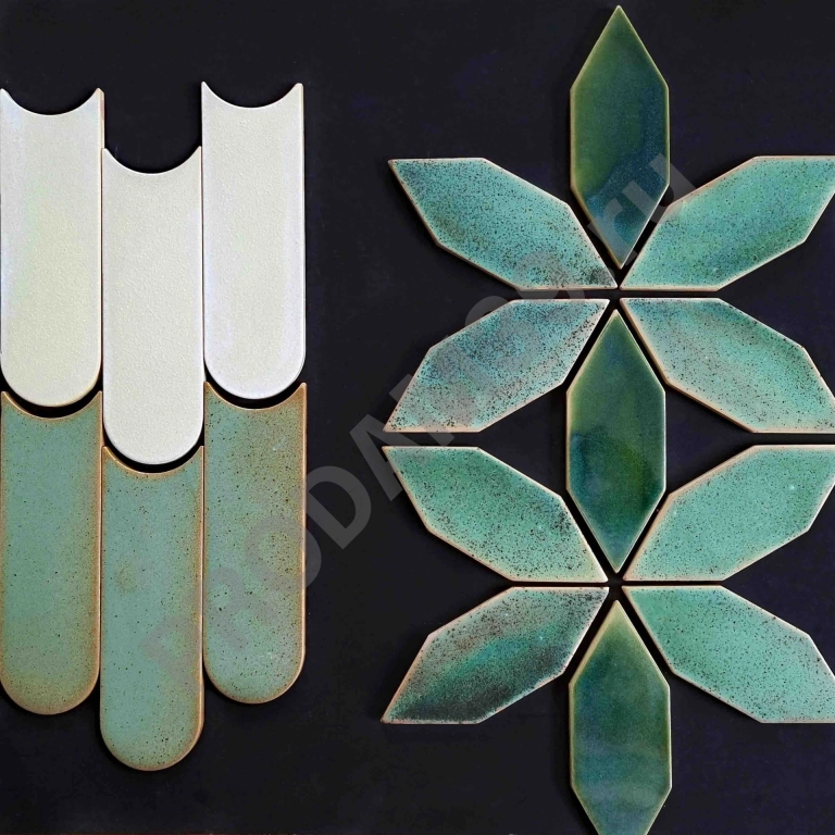 Дизайнерская плитка ручной работы, модель 